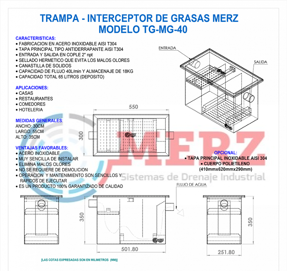 Trampa De Grasa Para Restaurantes Medidas | Informacionpublica.svet.gob.gt